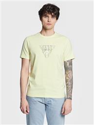 T-SHIRT GEO TRIANGLE M3GI23 J1314 ΠΡΑΣΙΝΟ SLIM FIT GUESS