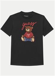 T-SHIRT H4BJ06 I3Z14 ΜΑΥΡΟ REGULAR FIT GUESS