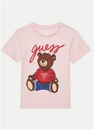 T-SHIRT H4BT01 I3Z14 ΡΟΖ REGULAR FIT GUESS