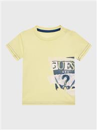 T-SHIRT I3GI00 K8HM0 ΚΙΤΡΙΝΟ REGULAR FIT GUESS