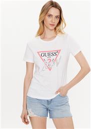 T-SHIRT ICON W3GI46 I3Z14 ΛΕΥΚΟ REGULAR FIT GUESS