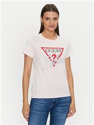 T-SHIRT ICON W4YI32 I3Z14 ΡΟΖ REGULAR FIT GUESS