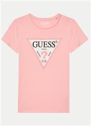 T-SHIRT J2YI51 K6YW1 ΡΟΖ REGULAR FIT GUESS