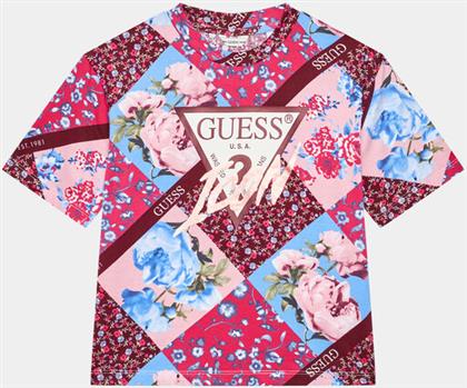 T-SHIRT J3BI41 J1313 ΕΓΧΡΩΜΟ REGULAR FIT GUESS