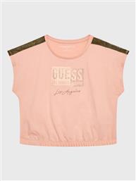 T-SHIRT J3GI11 K8HM3 ΡΟΖ BOXY FIT GUESS