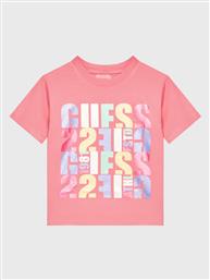 T-SHIRT J3GI32 I3Z14 ΡΟΖ BOXY FIT GUESS