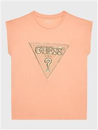 T-SHIRT J3GI33 K6YW1 ΠΟΡΤΟΚΑΛΙ BOXY FIT GUESS