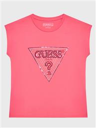 T-SHIRT J3GI33 K6YW1 ΡΟΖ BOXY FIT GUESS