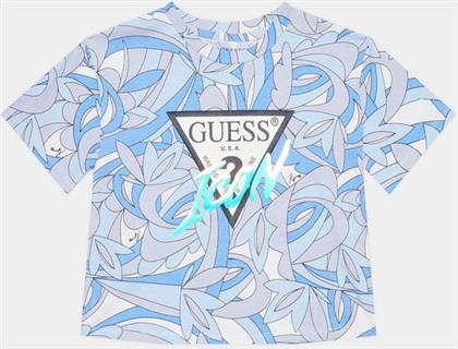 T-SHIRT J4GI12 K6YW3 ΜΠΛΕ REGULAR FIT GUESS