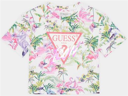 T-SHIRT J4GI12 K6YW3 ΡΟΖ BOXY FIT GUESS