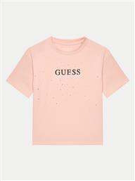 T-SHIRT J4YI27 K6YW4 ΡΟΖ BOXY FIT GUESS