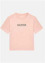 T-SHIRT J4YI27 K6YW4 ΡΟΖ BOXY FIT GUESS