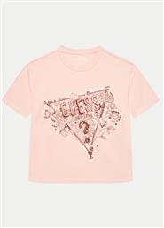 T-SHIRT J4YI30 K6YW4 ΡΟΖ BOXY FIT GUESS