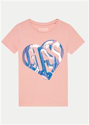 T-SHIRT J4YI42 K6YW4 ΡΟΖ REGULAR FIT GUESS