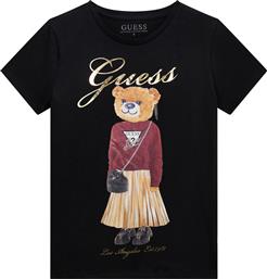 T-SHIRT J5BI39 J1314 ΜΑΥΡΟ REGULAR FIT GUESS