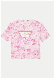 T-SHIRT J5GI10 K6YW4 ΡΟΖ REGULAR FIT GUESS