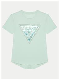 T-SHIRT J5GI15 K6YW4 ΠΡΑΣΙΝΟ REGULAR FIT GUESS