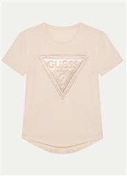 T-SHIRT J5GI15 K6YW4 ΡΟΖ REGULAR FIT GUESS