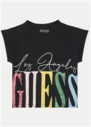 T-SHIRT J5RI00 K6YW4 ΜΑΥΡΟ BOXY FIT GUESS