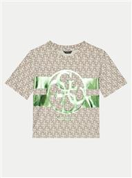 T-SHIRT J5RI04 K6YW4 ΜΠΕΖ REGULAR FIT GUESS
