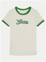 T-SHIRT J5RI11 K6YW4 ΕΚΡΟΥ REGULAR FIT GUESS
