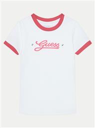 T-SHIRT J5RI11 K6YW4 ΛΕΥΚΟ REGULAR FIT GUESS