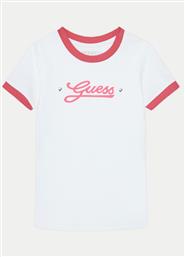 T-SHIRT J5RI11 K6YW4 ΛΕΥΚΟ REGULAR FIT GUESS