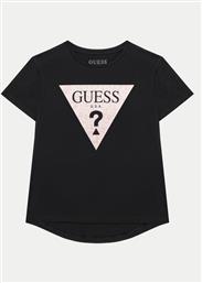 T-SHIRT J5RI18 K6YW4 ΜΑΥΡΟ REGULAR FIT GUESS