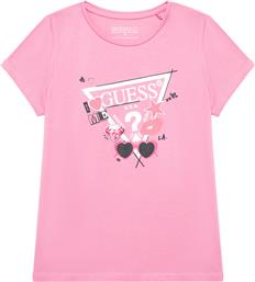T-SHIRT J5YI00 K6YW4 ΡΟΖ REGULAR FIT GUESS