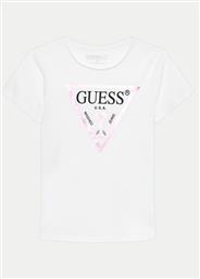 T-SHIRT J73I56 K8HM0 ΛΕΥΚΟ REGULAR FIT GUESS