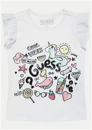 T-SHIRT K4GI17 K6YW1 ΛΕΥΚΟ REGULAR FIT GUESS