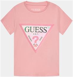 T-SHIRT K4RI31 K6YW1 ΡΟΖ REGULAR FIT GUESS