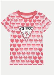 T-SHIRT K5RI15 K6YW4 ΕΓΧΡΩΜΟ REGULAR FIT GUESS