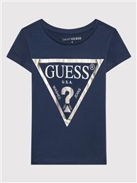 T-SHIRT K73I56 K8HM0 ΣΚΟΥΡΟ ΜΠΛΕ REGULAR FIT GUESS