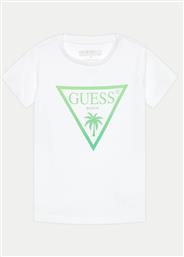 T-SHIRT L4GI33 J1311 ΛΕΥΚΟ REGULAR FIT GUESS