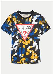 T-SHIRT L4YI04 K8HM3 ΕΓΧΡΩΜΟ CLASSIC FIT GUESS