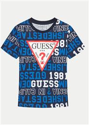 T-SHIRT L4YI04 K8HM3 ΕΓΧΡΩΜΟ CLASSIC FIT GUESS