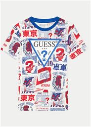 T-SHIRT L4YI04 K8HM3 ΕΓΧΡΩΜΟ REGULAR FIT GUESS