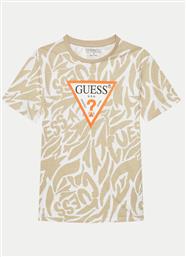 T-SHIRT L5GI03 K8HM4 ΕΓΧΡΩΜΟ REGULAR FIT GUESS