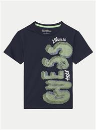T-SHIRT L5GI12K8HM4 ΜΠΛΕ CLASSIC FIT GUESS