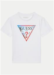 T-SHIRT L5GI26 K8HM4 ΛΕΥΚΟ REGULAR FIT GUESS