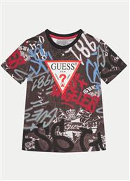 T-SHIRT L5RI05 K8HM4 ΕΓΧΡΩΜΟ REGULAR FIT GUESS