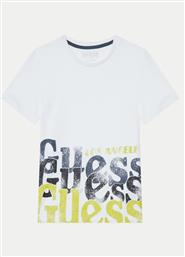 T-SHIRT L5RI12 K8HM4 ΛΕΥΚΟ REGULAR FIT GUESS