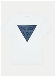 T-SHIRT L5RI14 K8HM4 ΛΕΥΚΟ REGULAR FIT GUESS