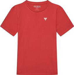 T-SHIRT L5YI38 K5M20 ΚΟΚΚΙΝΟ REGULAR FIT GUESS