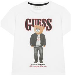 T-SHIRT L6RI11 K8HM4 ΛΕΥΚΟ REGULAR FIT GUESS