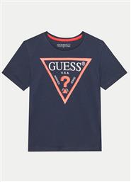 T-SHIRT L73I55 K8HM0 ΜΠΛΕ REGULAR FIT GUESS