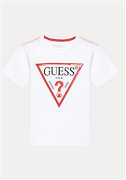 T-SHIRT L73I55 K8HM0 ΛΕΥΚΟ REGULAR FIT GUESS