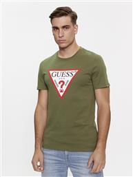 T-SHIRT LOGO M2YI71 I3Z14 ΠΡΑΣΙΝΟ SLIM FIT GUESS