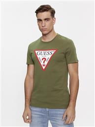 T-SHIRT LOGO M2YI71 I3Z14 ΠΡΑΣΙΝΟ SLIM FIT GUESS